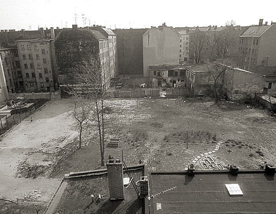 Aufnahme der Freifläche, 1984